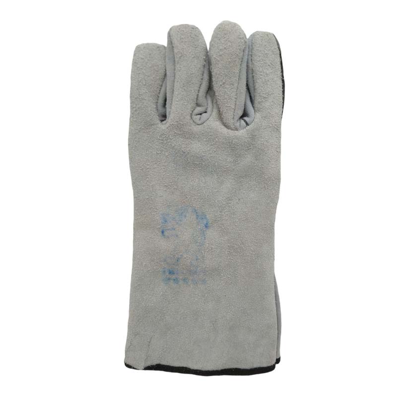 دستکش جوشکاری هوبارت چرمی ایرانی با آستر پشم شیشه 3